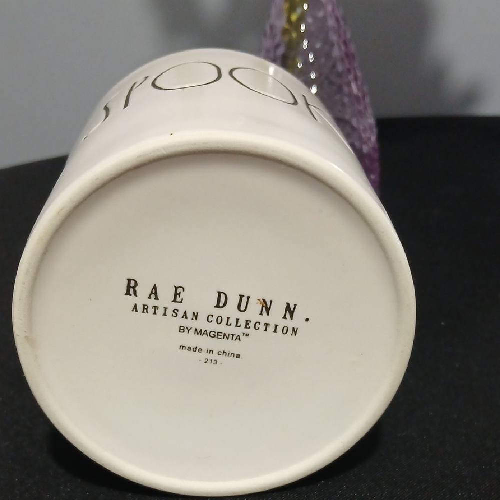 Rae Dunn Spooky White Ceramic Canister - Picture 2 of 10